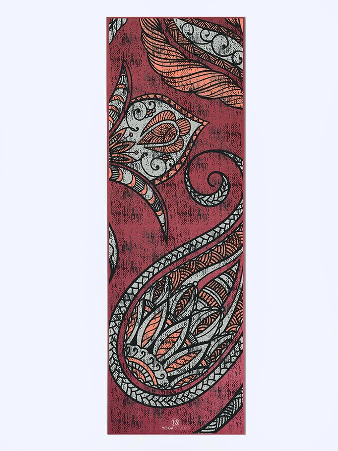 Yoga Studio Designed Sticky Yoga Mat 6mm 2 Yoga Studio Designed Sticky Yoga Mat 6mm - Image 2