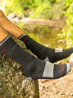 Darn Tough 1405 Men's Hiker Boot Midweight Hiking Full Cushion Socks -Wellness Yoga Shop 4ckxu4uvjx5