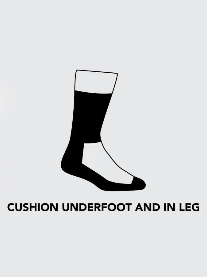 Darn Tough 1907 Hiker Boot Midweight Hiking Women's Cushion Socks 7 Darn Tough 1907 Hiker Boot Midweight Hiking Women's Cushion Socks - Image 7