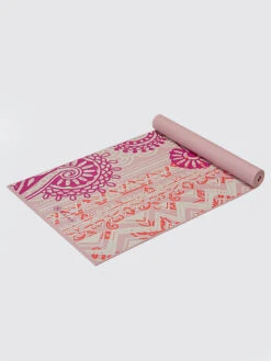 Gaiam Bohemian Rose Yoga Mat 4mm -Wellness Yoga Shop a0wsfbf3uhi