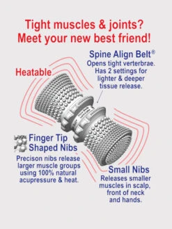 Dr Cohen's AcuBack Heatable Massage Roller 12 Dr Cohen's AcuBack Heatable Massage Roller -Wellness Yoga Shop c4e3gvdogaq