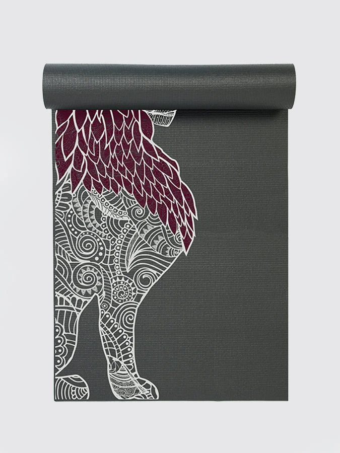 Yoga Studio Designed Sticky Yoga Mat 6mm 9 Yoga Studio Designed Sticky Yoga Mat 6mm - Image 9