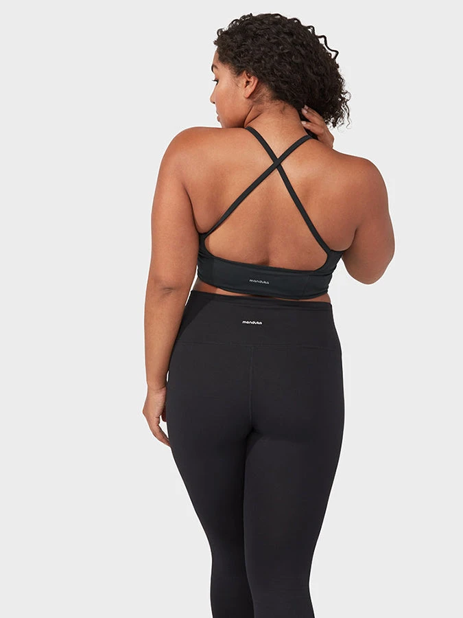 Manduka Essence Women's Performance Sports Bra - Black 2 Manduka Essence Women's Performance Sports Bra - Black - Image 2