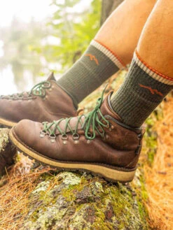 Darn Tough 1403 Men's Hiker Boot Midweight Hiking Cushion Socks -Wellness Yoga Shop iwkwypbwuaf
