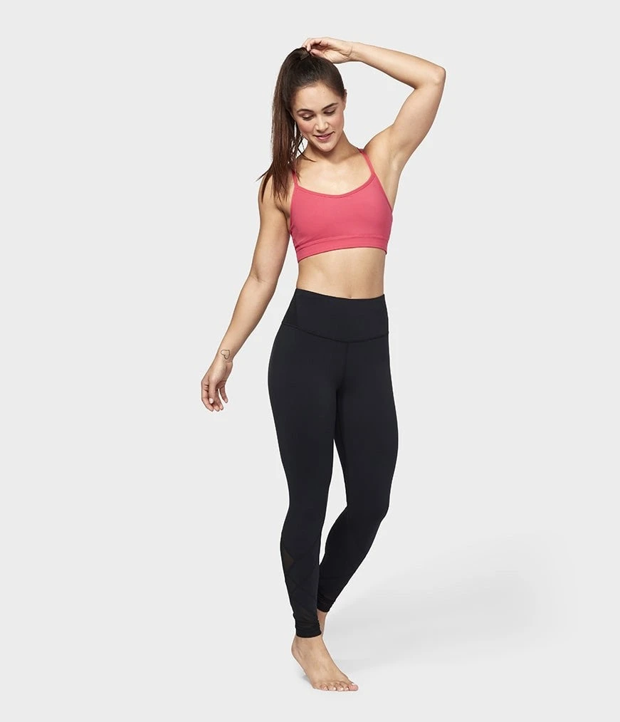 Manduka Movement Mesh Women's Yoga Leggings - Black 5 Manduka Movement Mesh Women's Yoga Leggings - Black - Image 5