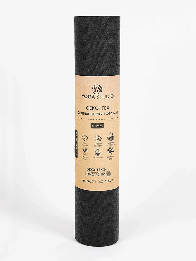 Yoga Studio Oeko-Tex Sticky Yoga Mat 4.5mm 4 Yoga Studio Oeko-Tex Sticky Yoga Mat 4.5mm - Image 4