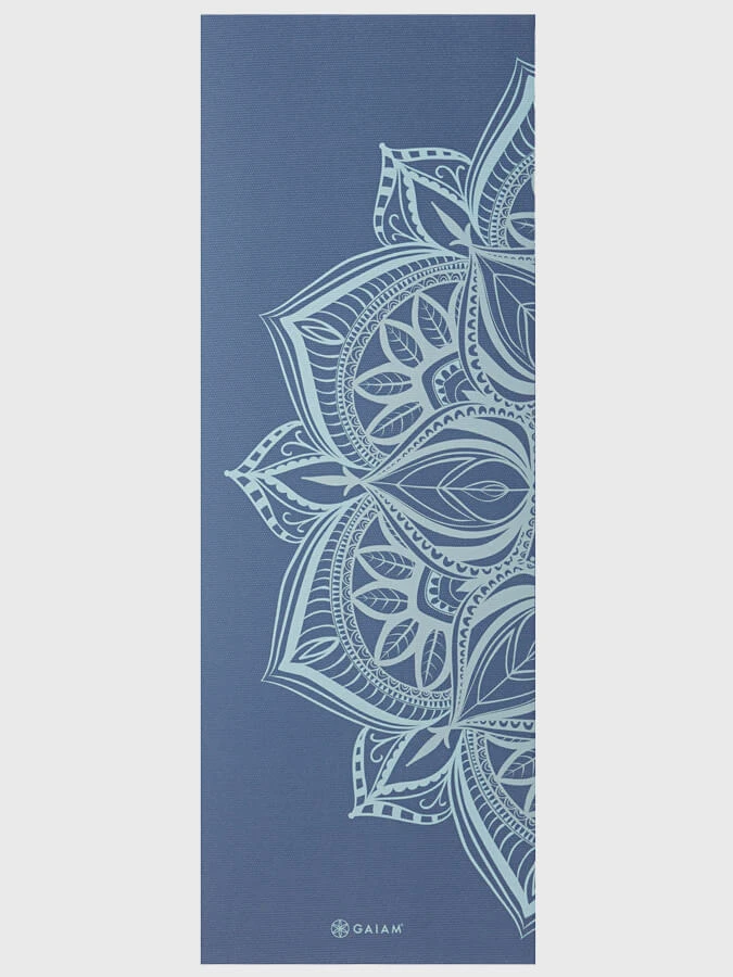 Gaiam Printed Point Yoga Mat 5mm 6 Gaiam Printed Point Yoga Mat 5mm - Image 6