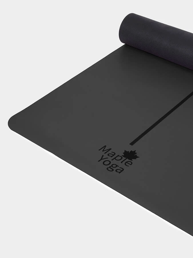 Maple Yoga The Grip Alignment Drop Yoga Mat 4mm 3 Maple Yoga The Grip Alignment Drop Yoga Mat 4mm - Image 3