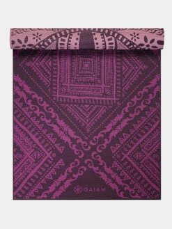 Gaiam Inner Peace Reversible Yoga Mat 6mm -Wellness Yoga Shop ofapuouyr02