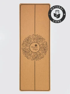 Maple Yoga Cork Tree Mandala Yoga Mat 4mm
