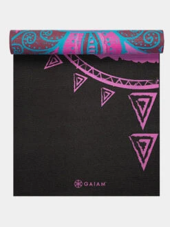 Gaiam Be Free Reversible Yoga Mat 6mm -Wellness Yoga Shop qrejfqc0kg5