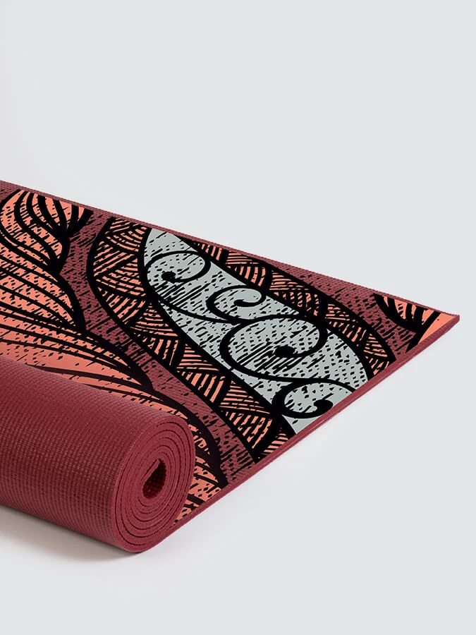 Yoga Studio Designed Sticky Yoga Mat 6mm 3 Yoga Studio Designed Sticky Yoga Mat 6mm - Image 3