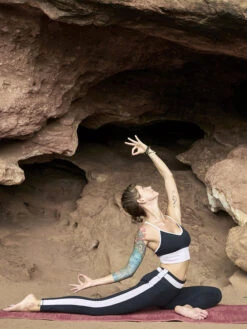 Gaiam Premium Insta-Grip Yoga Mat - Sunset (6mm) -Wellness Yoga Shop qzzng52pgwd