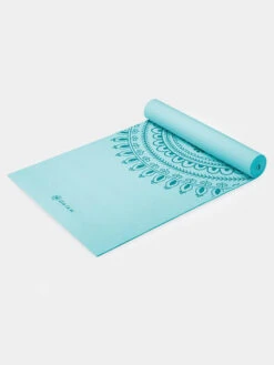 Gaiam Marrakesh Turquoise Yoga Mat 6mm -Wellness Yoga Shop rgl0yvxirgm