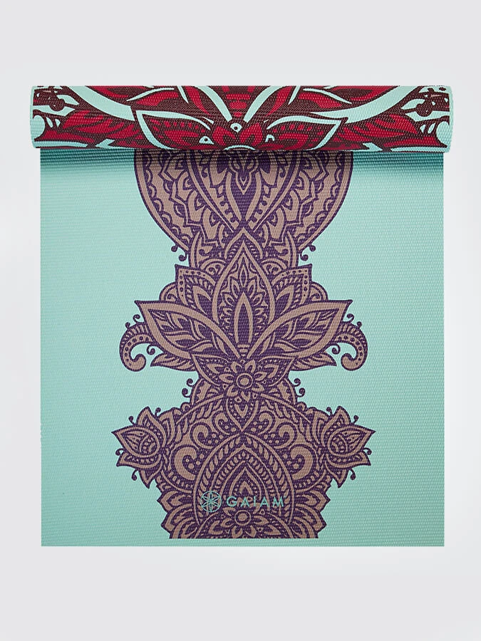 Gaiam Reversible Zara Rogue Yoga Mat 6mm 4 Gaiam Reversible Zara Rogue Yoga Mat 6mm - Image 4