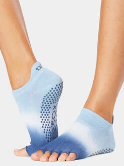 ToeSox Low Rise Half Toe Women's Yoga Socks -Wellness Yoga Shop t3bplfckszq