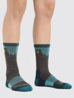 Darn Tough 1970 Bear Town Micro Crew Lightweight Hiking Cushion Women's Socks -Wellness Yoga Shop t5fkybsp4ly