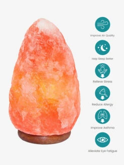Yoga Studio Natural Himalayan Salt Lamp - USB Powered (1.5-2kg) -Wellness Yoga Shop tdfo0mi0dxo