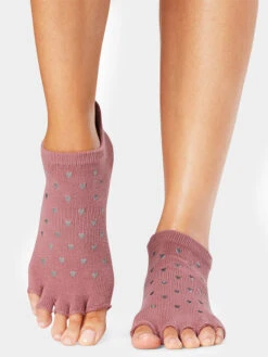 ToeSox Low Rise Half Toe Women's Yoga Socks -Wellness Yoga Shop tkww15w1k1a