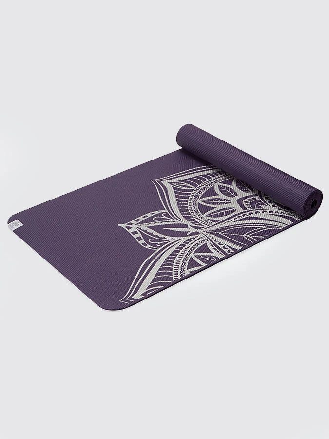 Gaiam Performance Metallic Medallion Yoga Mat 6mm 3 Gaiam Performance Metallic Medallion Yoga Mat 6mm - Image 3