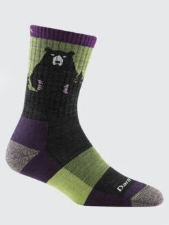 Darn Tough 1970 Bear Town Micro Crew Lightweight Hiking Cushion Women's Socks -Wellness Yoga Shop x14j4dzw1ri