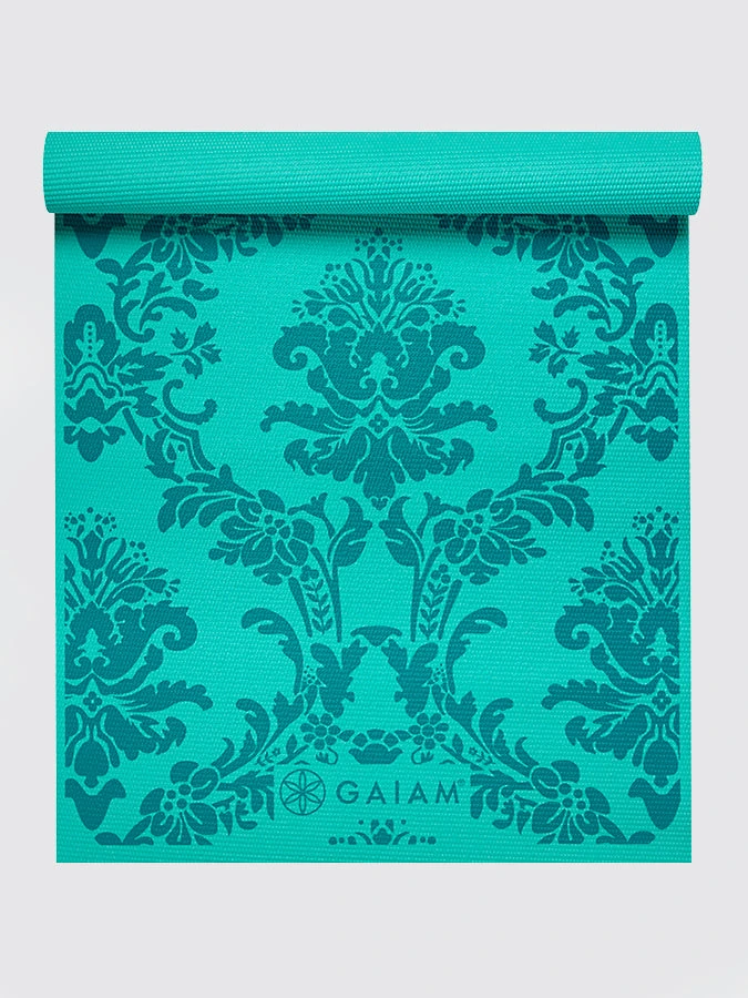 Gaiam Neo-Baroque Yoga Mat 4mm 1 Gaiam Neo-Baroque Yoga Mat 4mm