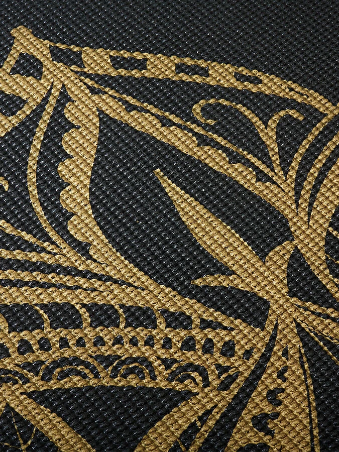 Gaiam Bronze Medallion Premium Metallic Yoga Mat 6mm 6 Gaiam Bronze Medallion Premium Metallic Yoga Mat 6mm - Image 6